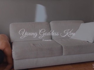 Part of the Furniture - Femdom Foot Worship - Goddess Kim