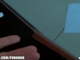 Perky redhead amateur Jodi Taylor is convinced to try anal