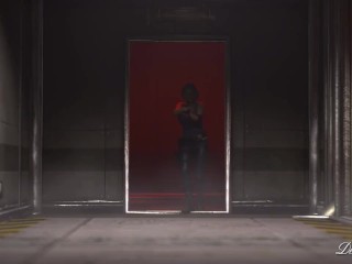 Persistant Evil: Control / Futa Excella tests her huge cock on Jill Valentine / Resident Evil
