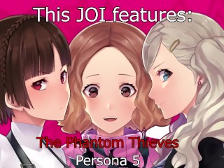 Persona 5 Harem: Who Will You Choose? (Hentai JOI)