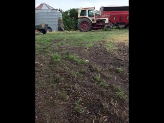 Pissing in the country of Nebraska 