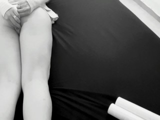 Plastic Wrap Mummification: The clean version - Hard fuck &amp; Squirting | Bdsmlovers91