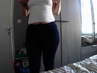 POV I fuck my step sister PAWG and take it doggystyle like a bitch!