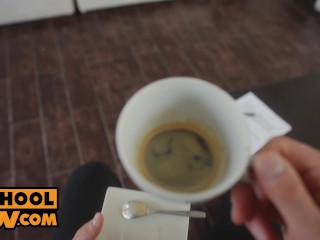 POV - Kinky Eve Sweet rides you like a horny slut