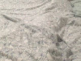 POV When Your Huge Cock Wakes You Up, Cum and Moan
