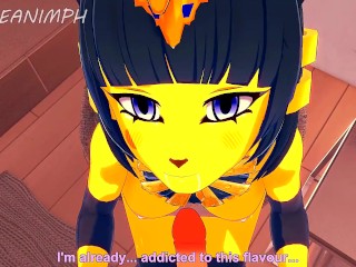 POV: You Got Sent to the Ankha Zone and Fuck her Many Times - Anime Hentai Furry 3d Compilation