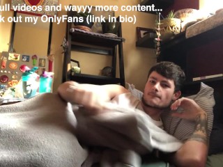 Pov: Your Step Brother wakes up horny (jerking off with ass play)