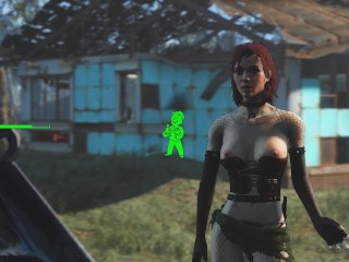 Pregnant woman has sex with the whole population | Porno Game 3d