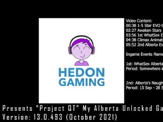 Project QT ( Nutaku ) My Fully Unlocked Alberta Evolution &amp; Event Gallery