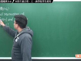 [重啟][真・Pronhub 最大華人微積分教學頻道] 微分篇重點八：切線專論｜精選範例 8-6｜數學老師張旭