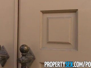 PropertySex - Beautiful realtor ed into sex renting office space