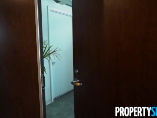 PropertySex Petite Tenant Landlord's Kindness