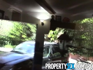 PropertySex - Really cute real estate agent makes dirty sex video