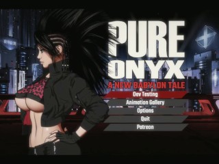 PureOnyx [SFM sex game] Gameplay and gallery unlocked with lots of cum overflow