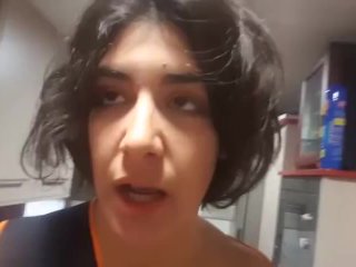 "QUE LE JODAN AL JEFE!!" La morena Eve se graba follándoselo