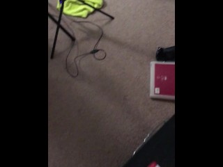Rachel Lee HH22 Husband catches me doing a live squirt show!