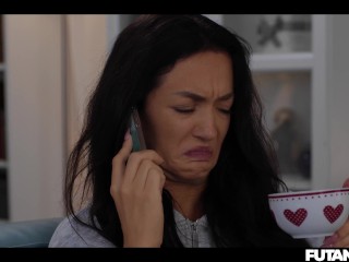 Real Life Futanari - Zuzu Sweet grows a dick
