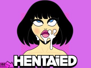 Real Life Hentai - Futanari - Sonya Blaze having fun with her Fat Cock &amp; Huge Facial Cumshot