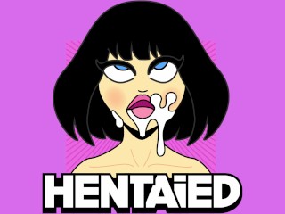 Real Life Hentai - Tied up Eve Sweet has orgasm with vibrator and huge dildo - Full mouth of Cum