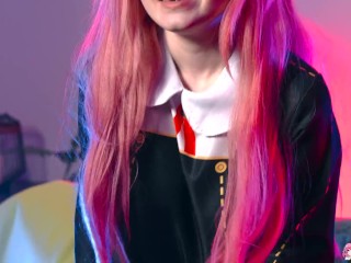 Redhead Rebecca Nixon with big tits had an orgasm with a sex toy.