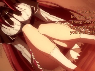 Rias welcomes her new servant - hentai JOI