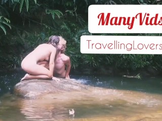 Risky public life saving blowjob! Travel vlog: mountain hiking in Asia - TravellingLovers