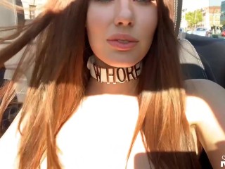 Risky Public Nudity Drive &amp; Doggystyle Sex (I DON'T GIVE A FUCK) - Shaiden Rogue