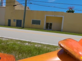 Roadside - Thick Blonde MILF Fucked By Roadside Assistance