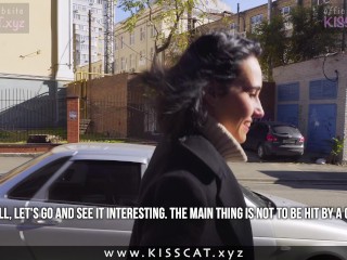 Russian Student Fucks in Ass near University before Lessons ? PUBLIC ANAL ?