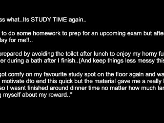 Saras Adventures 7.1 - Full bladder study time again - need to let some out 