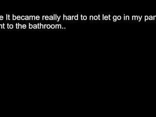 Saras Adventures 8.2 - Desperate Holding and wetting panties in bed