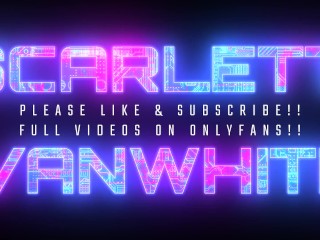 Scarlett VanWhite - Hotwife takes 2 cocks during DOUBLE VAGINAL PENETRATION and get DOUBLE CREAMPIE!