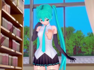 Schoolgirl Miku Loves Cock {コイカツ!/3D Hentai}