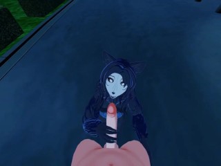 SCP-1471 gets fucked in the park from your POV - Monster Hentai.