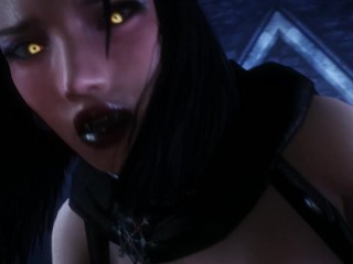 Serana Skyrim pov cowgirl , noname55