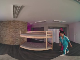 Sex Survive Mode With Asian May Thai As SQUID GAME VR Porn