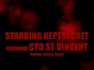 SEXY FTM CYD ST VINCENT GETTING FUCKED BY KEPTSECRET BIG DICK THEN BRED