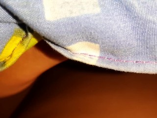 She sucked my clit under the blanket - Lesbian_illusion
