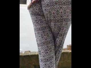 Short clip of gf peeing her baggy pants. Cant see as much, but still cute!