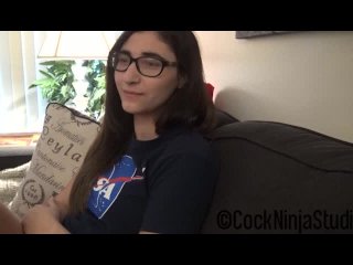 Shy Nerdy Little Step Sister Fucks Step Brother For A Trip To Space Camp - Addy Shepherd