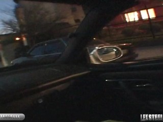 Silviane Mercedez Gets Her Both Holes Dicked On A Car By Roge