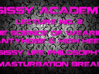 Sissy Training "Wear Tights &amp; High Heels", Sissygasm in Chastity Belt by Goddess Veronica Taboo