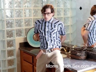 Skylar Green discovers sex with the help from her stepmother
