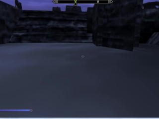 Skyrim Serana. Girl fucked hard by a monster, skeleton | 3d monster porno, PC Game