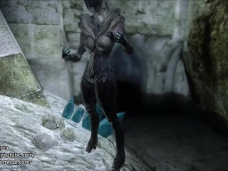 Skyrim Warframe Saryn and rat man