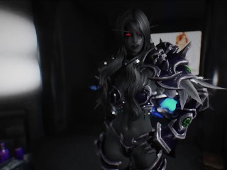 skyrim World of Warcraft Sylvanas's porn action