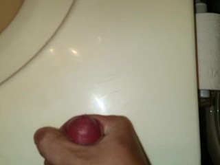 Slow motion cum shot.