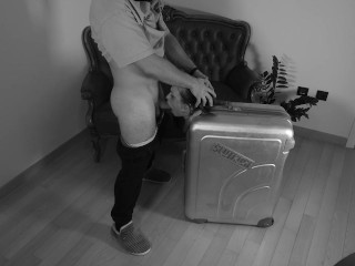 SlutCase II: The upgrade commercial - AnaKatana gets locked in a suitcase and facefucked!