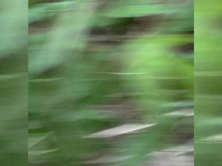 Slutty Black Girl Gets Fucked Outside On The Trail