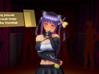 Sound - Neko Gang Bang [3d Hentai, 4K, 60FPS, Uncensored]